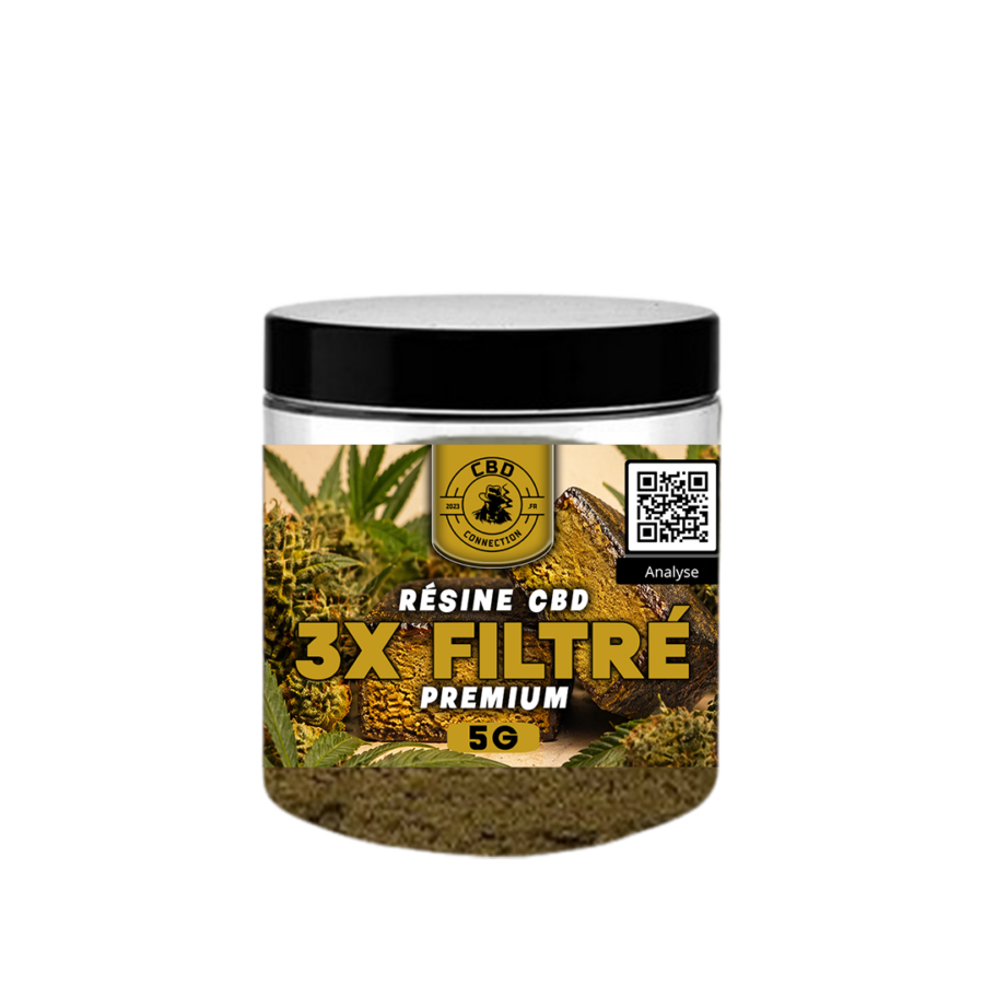 Résine CBD 3X Filtré