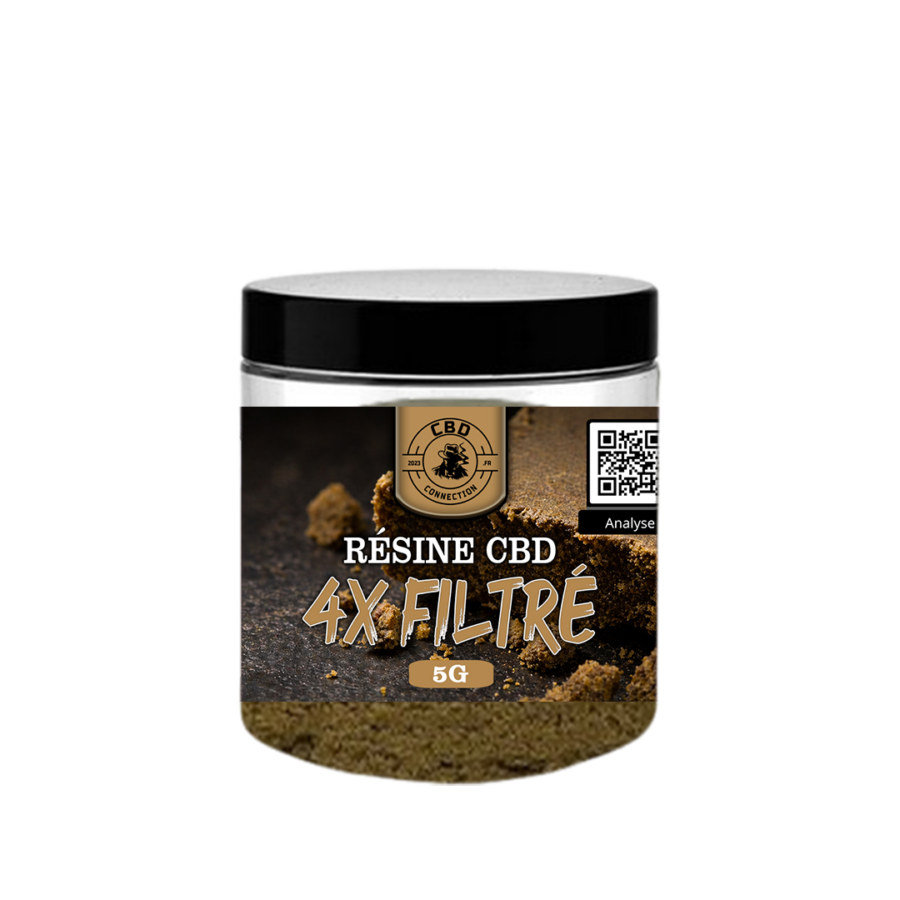 Pot Résine CBD 4X Filtré