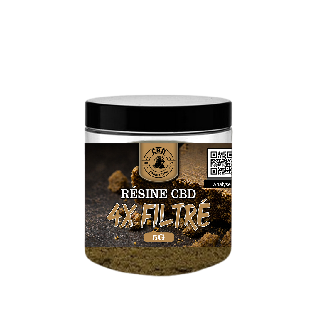 Pot Résine CBD 4X Filtré