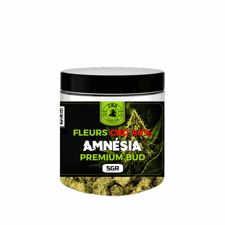 Gamme Premium Pot CBD 40% AMNESIA BUD