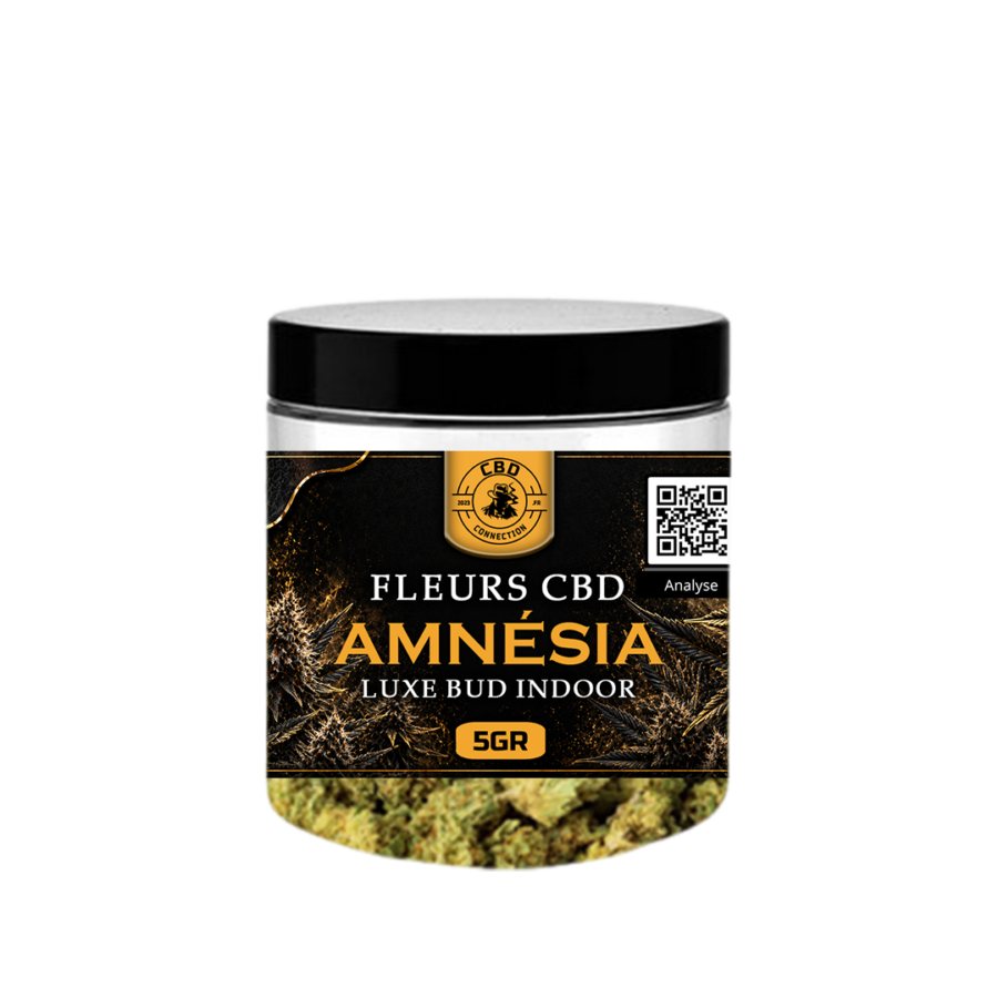 Gamme Luxe Pot CBD Amnésia Bud Indoor