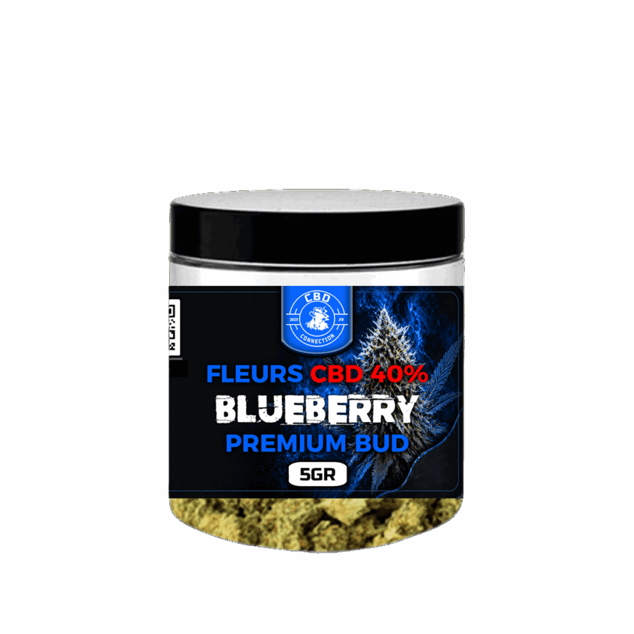 Gamme Premium Pot CBD 40% BLUEBERRY BUD