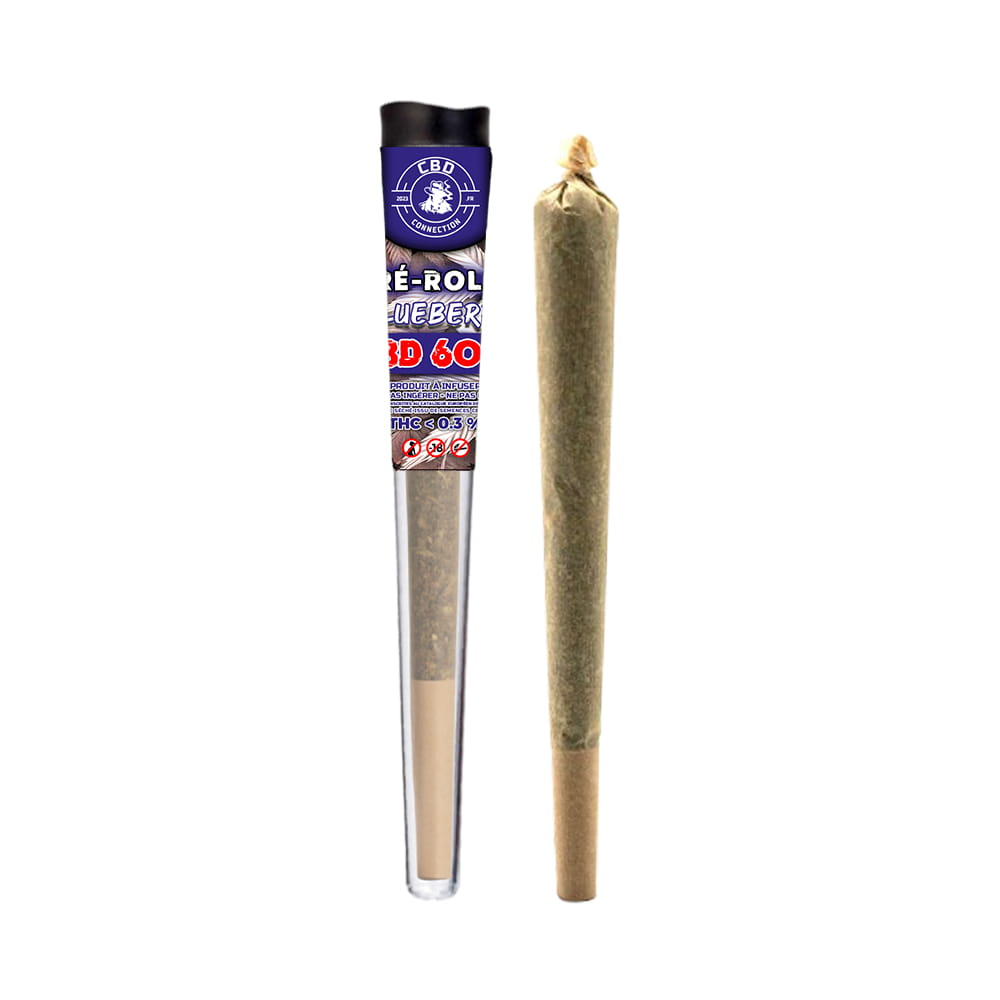 Pré-rolls CBD 60% BLUEBERRY