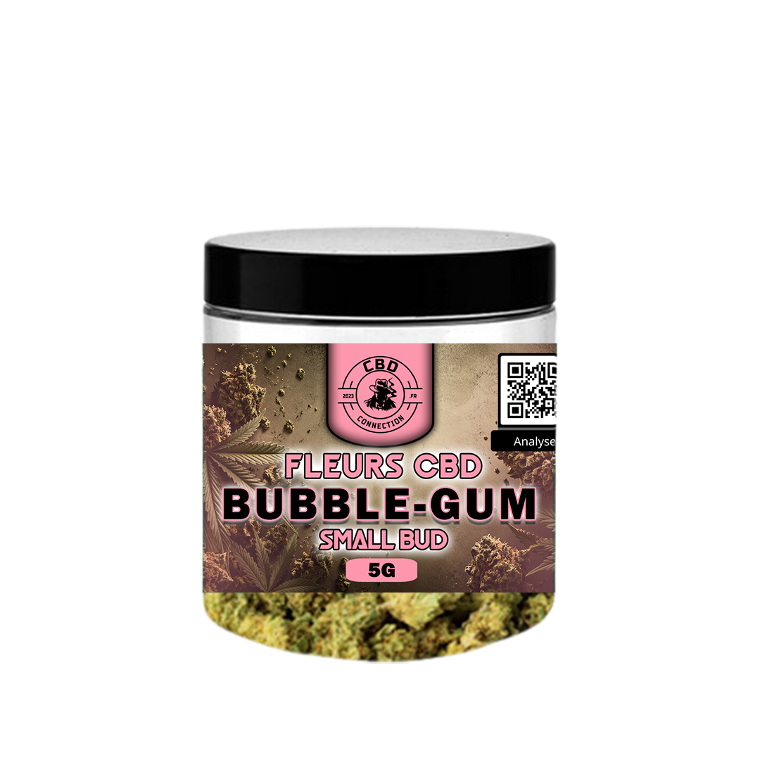 Gamme Classique Pot Fleurs CBD BUBBLE GUM SMALL BUD