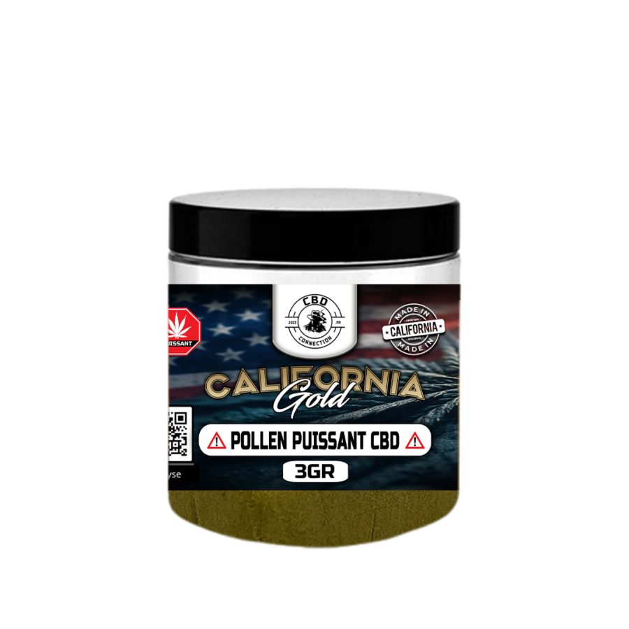Pollen CBD California Gold Puissant