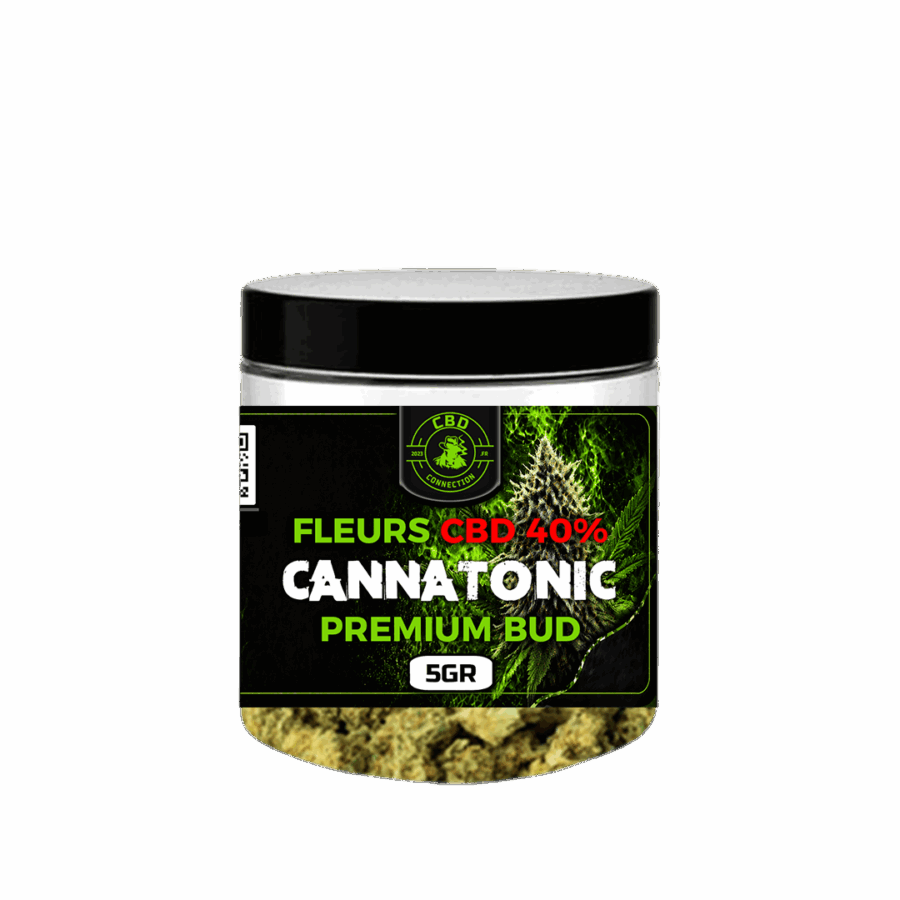 Gamme Premium Pot CBD 40% CANNATONIC BUD