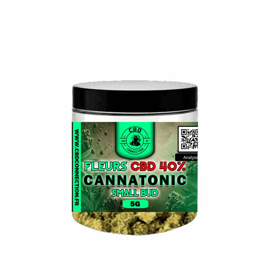 Gamme Classique Pot Fleurs CBD 40% CANNATONIC SMALL BUD