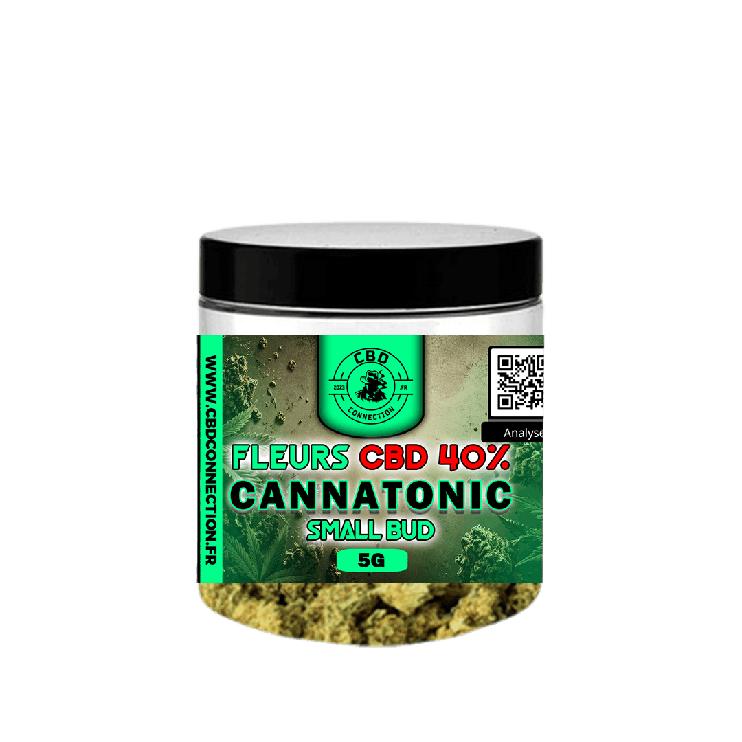 Gamme Classique Pot Fleurs CBD 40% CANNATONIC SMALL BUD