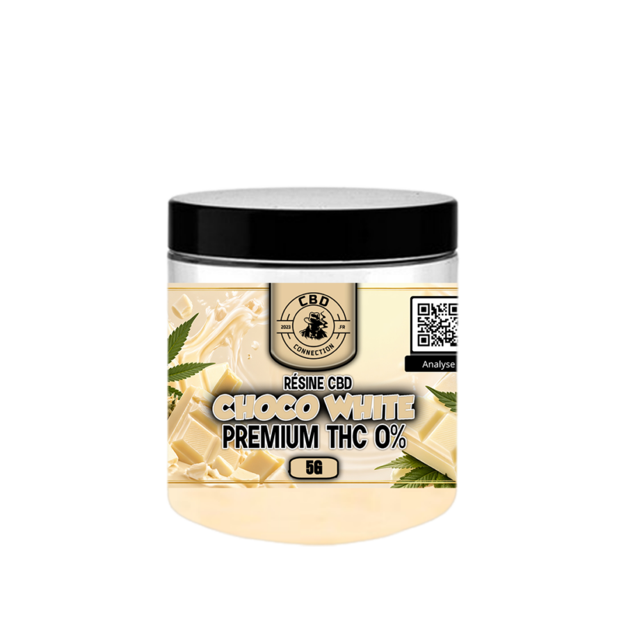 Résine CBD Choco White THC 0%