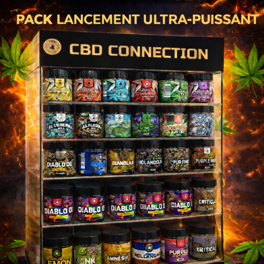 Pack Ultra-puissant CBD Lancement