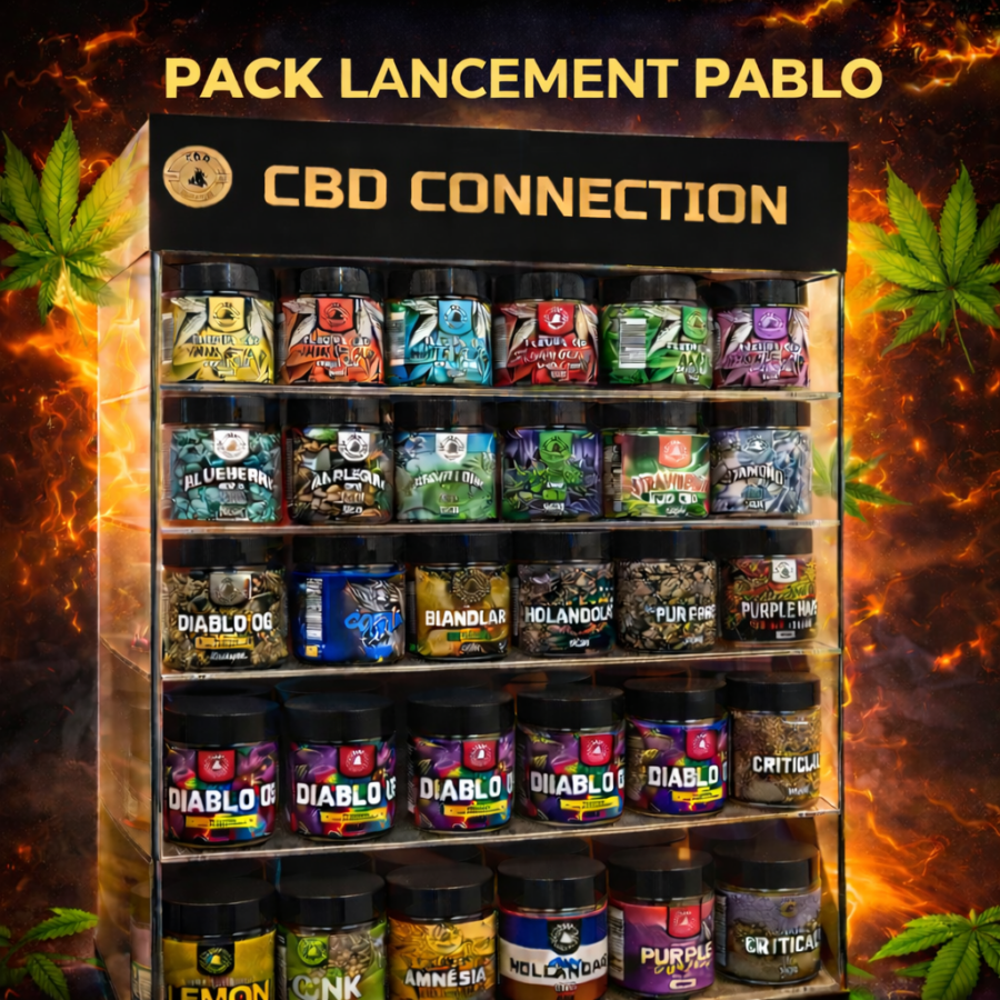 Pack Pablo CBD Lancement