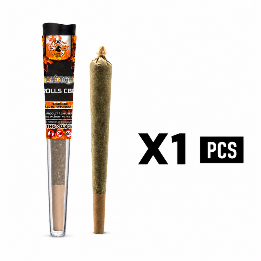 Pré-rolls CBD Maléfique Ultra-puissant