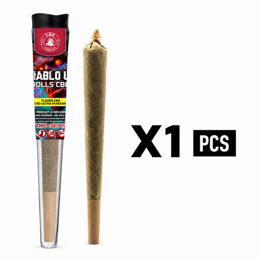 Pré-rolls CBD Diablo Us Ultra-puissant