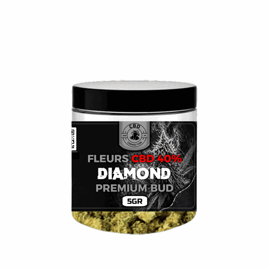 Gamme Premium Pot CBD 40% DIAMOND BUD
