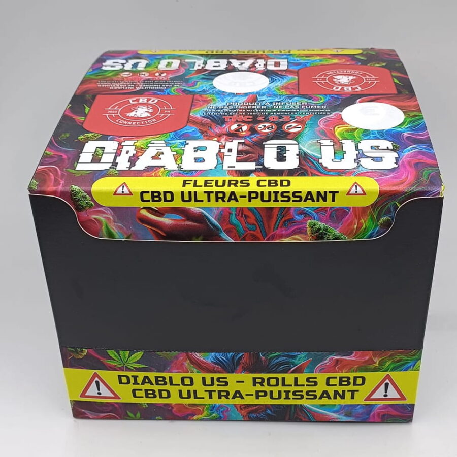 Display Pré-Rolls CBD Diablo Us Vide