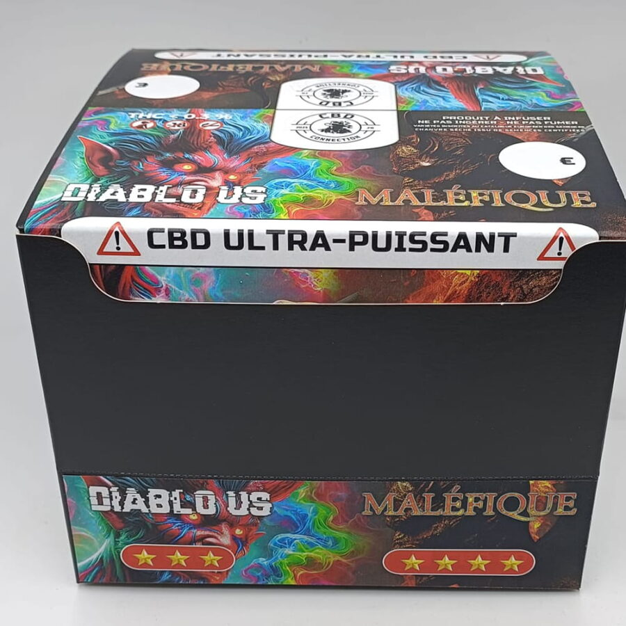 Display Pré-Rolls CBD Diablo Us / Maléfique Vide