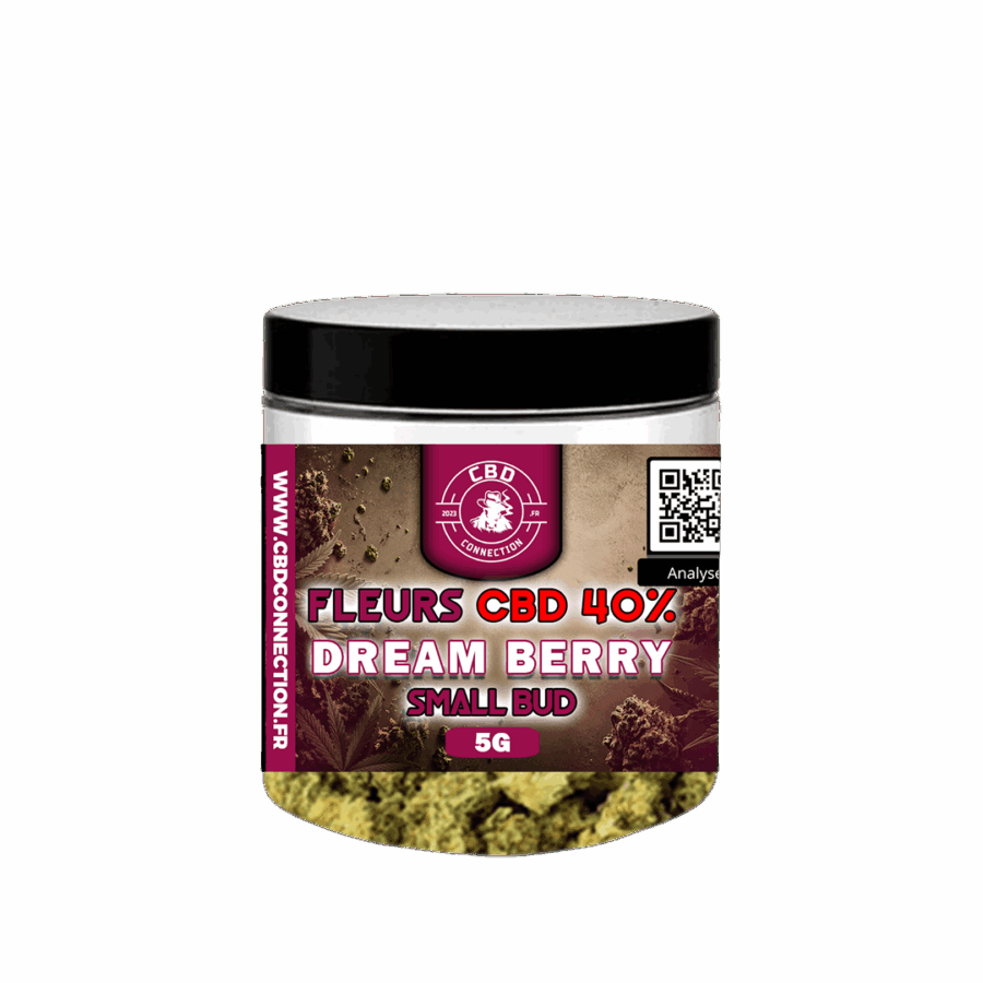 Gamme Classique Pot Fleurs CBD 40% DREAM BERRY SMALL BUD