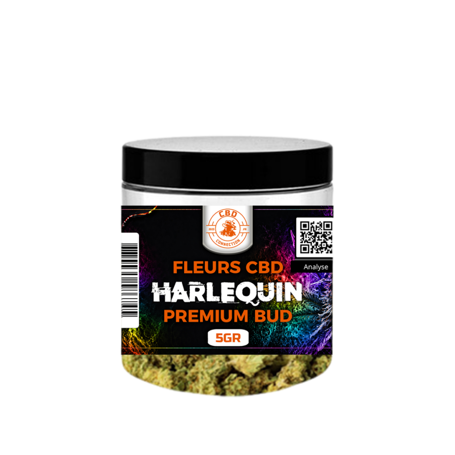 Gamme Premium Pot CBD HARLEQUIN BUD