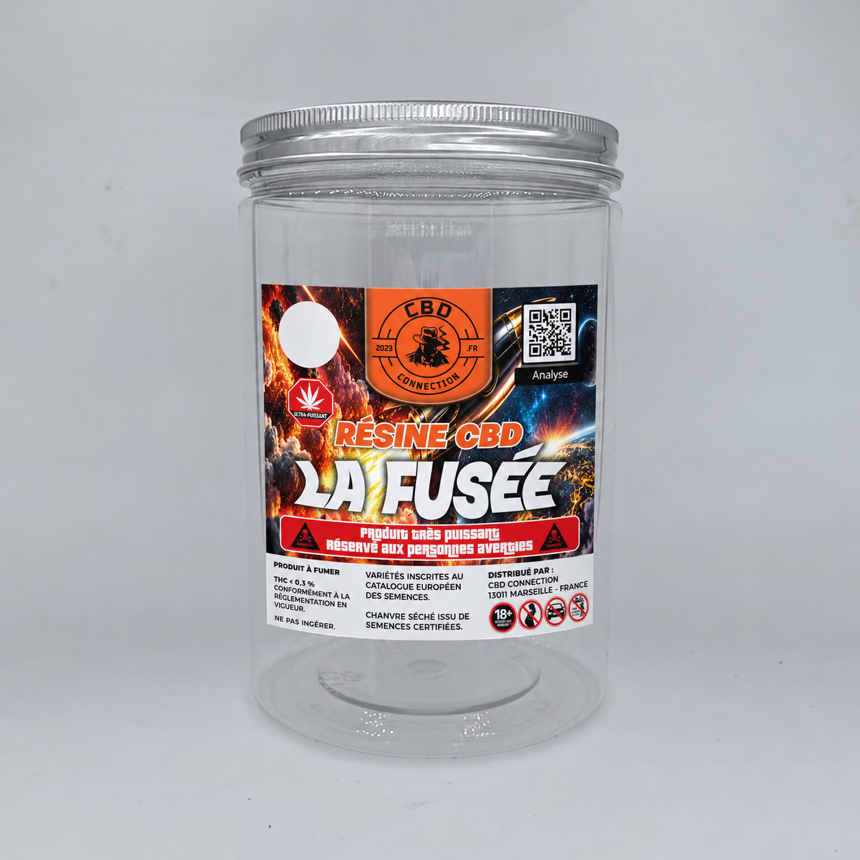 Vase pops Résine La Fusée