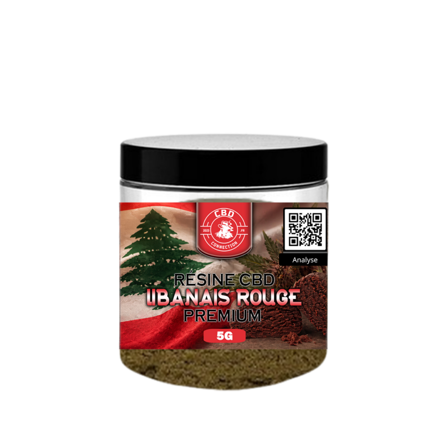 Résine CBD LIBANAIS ROUGE