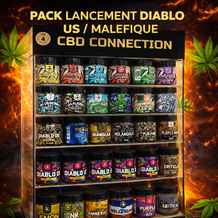 Pack Diablo Us / Maléfique CBD Lancement