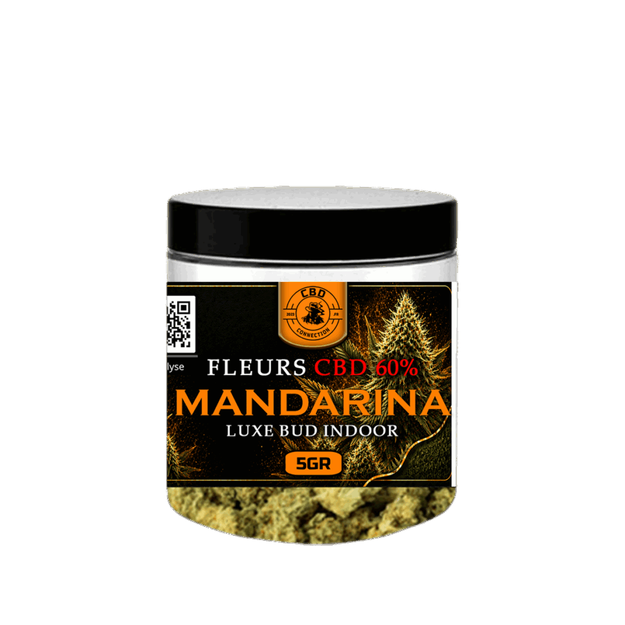 Gamme Luxe Pot CBD 60% MANDARINA BUD