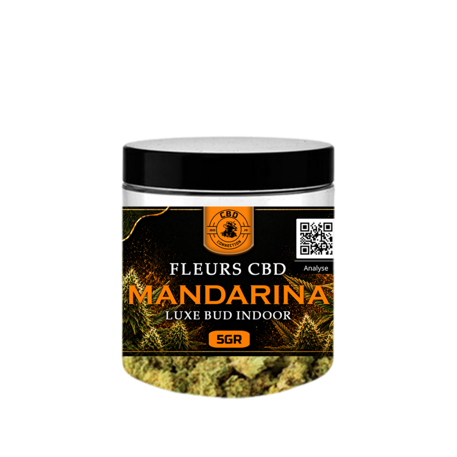 Gamme Luxe Pot CBD MANDARINA BUD INDOOR