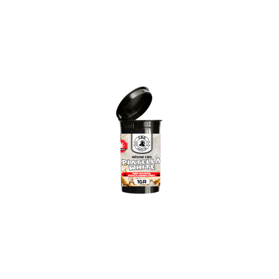 Pop Résine Piatella White CBD 1 GR