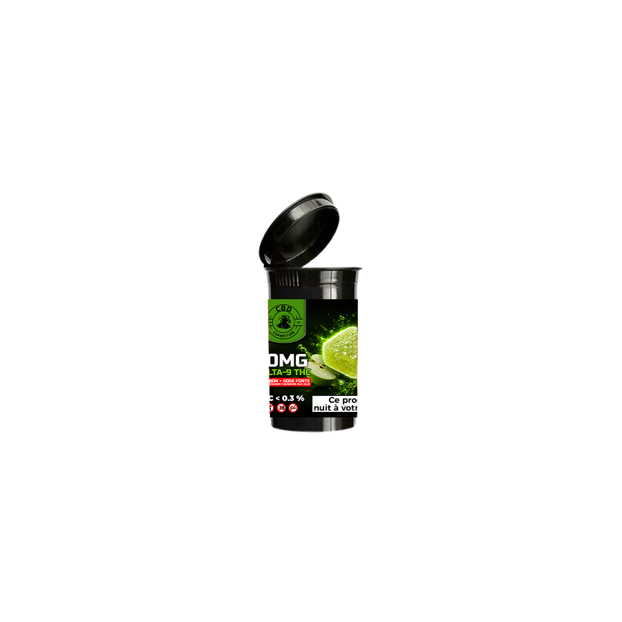 Gummies Delta-9 10 Mg Pomme Verte