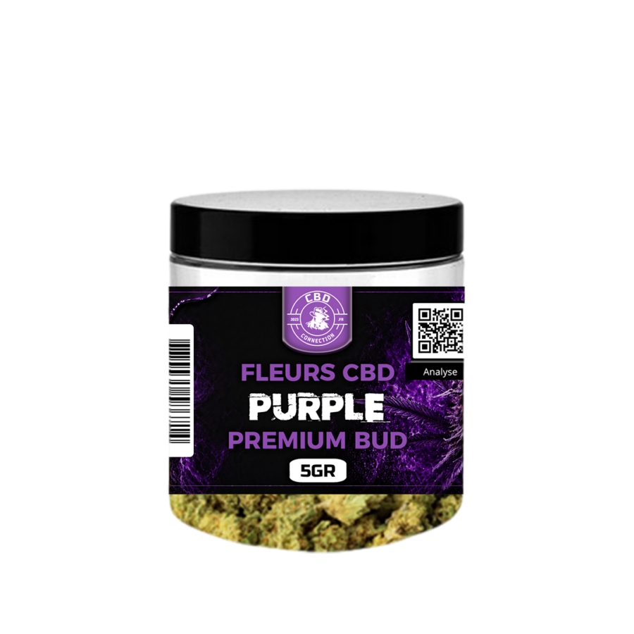 Gamme Premium Pot CBD PURPLE BUD
