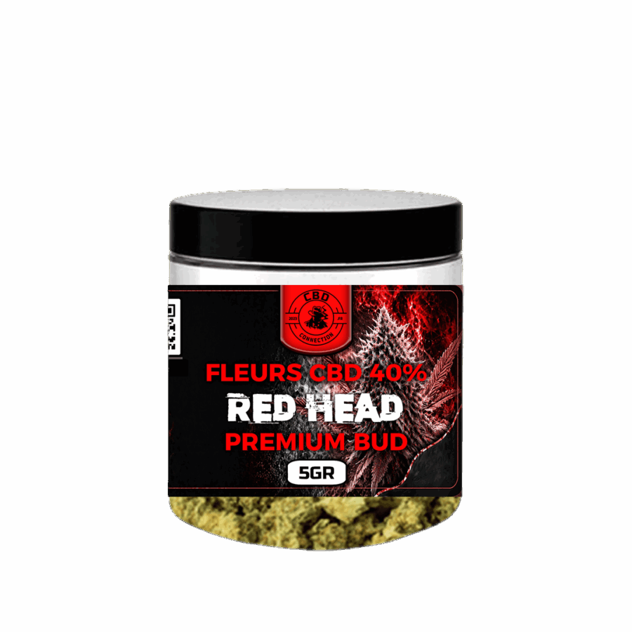 Gamme Premium Pot CBD 40% RED HEAD