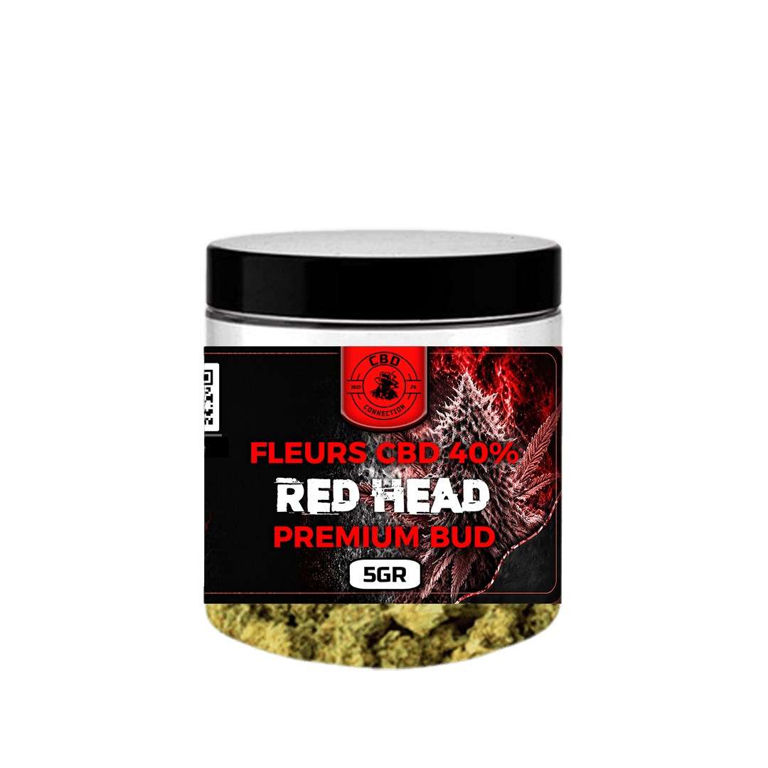 Gamme Premium Pot CBD 40% RED HEAD