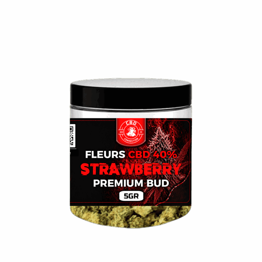 Gamme Premium Pot CBD 40% STRAWBERRY