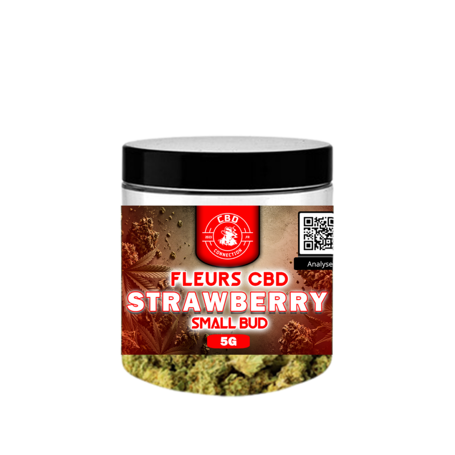 Gamme Classique Pot Fleurs CBD STRAWBERRY SMALL BUD