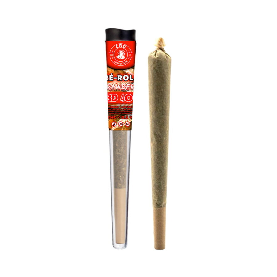 Pré-rolls CBD 40% STRAWBERRY