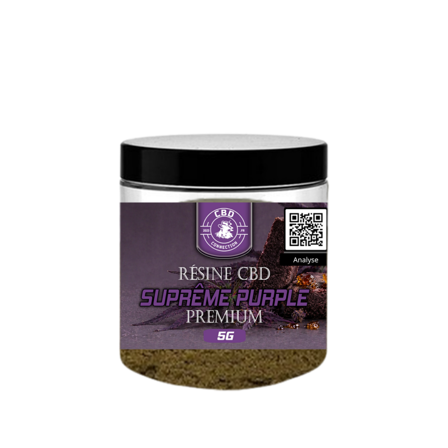 Résine CBD Supreme Purple 50%