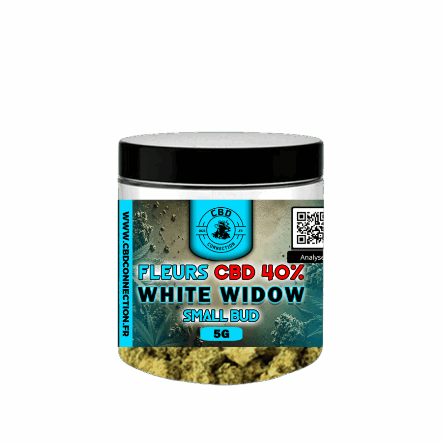 Gamme Classique Pot Fleurs CBD 40% WHITE WIDOW SMALL BUD