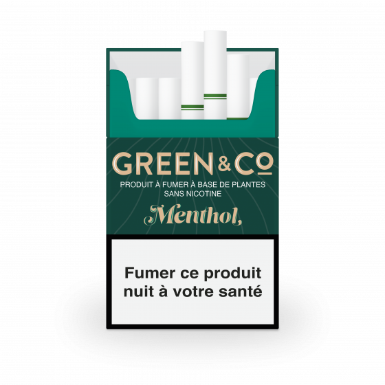 Cartouche CBD GREEN & CO Menthol – 10 pièces