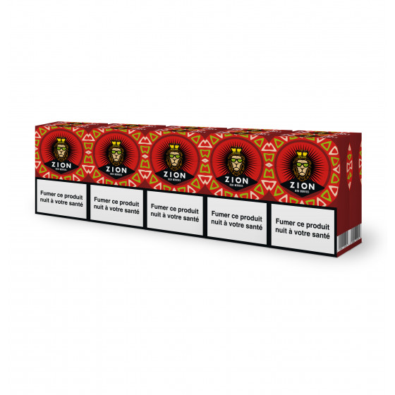Cartouche Zion Red Berries CBD – Pack de 10 unités