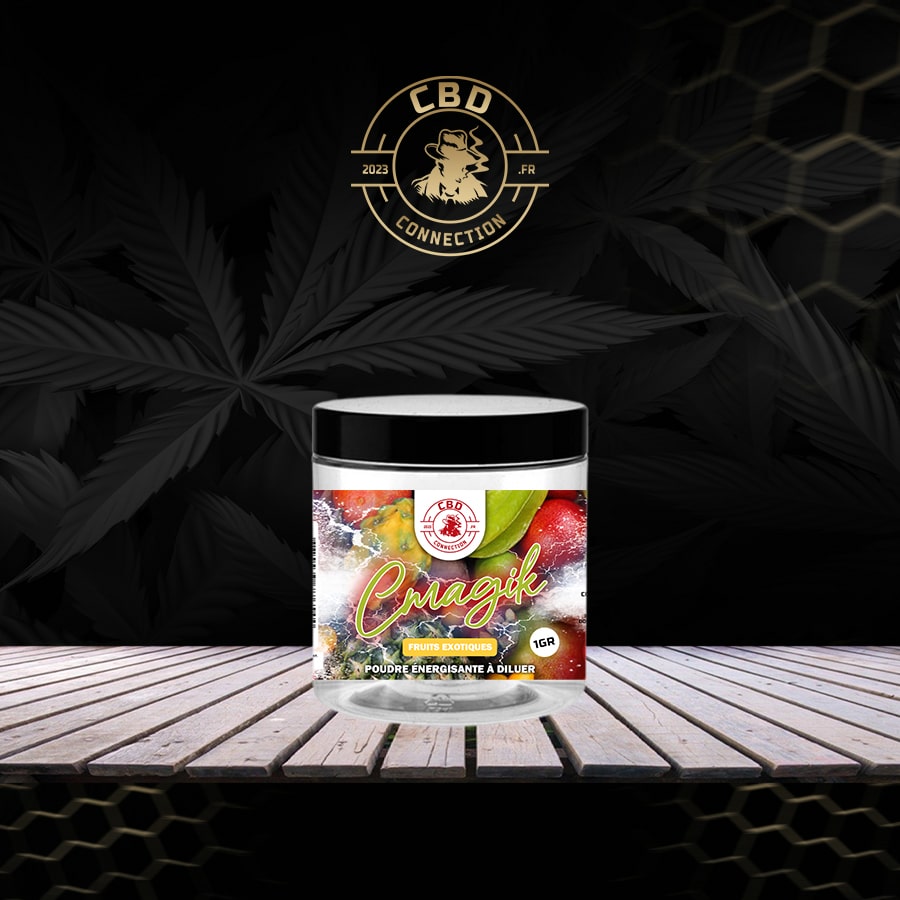Cmagik Poudre Énergisante à Diluer Goût Fruits exotique