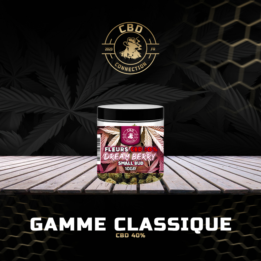 Gamme Classique Pot Fleurs CBD 40% DREAM BERRY SMALL BUD