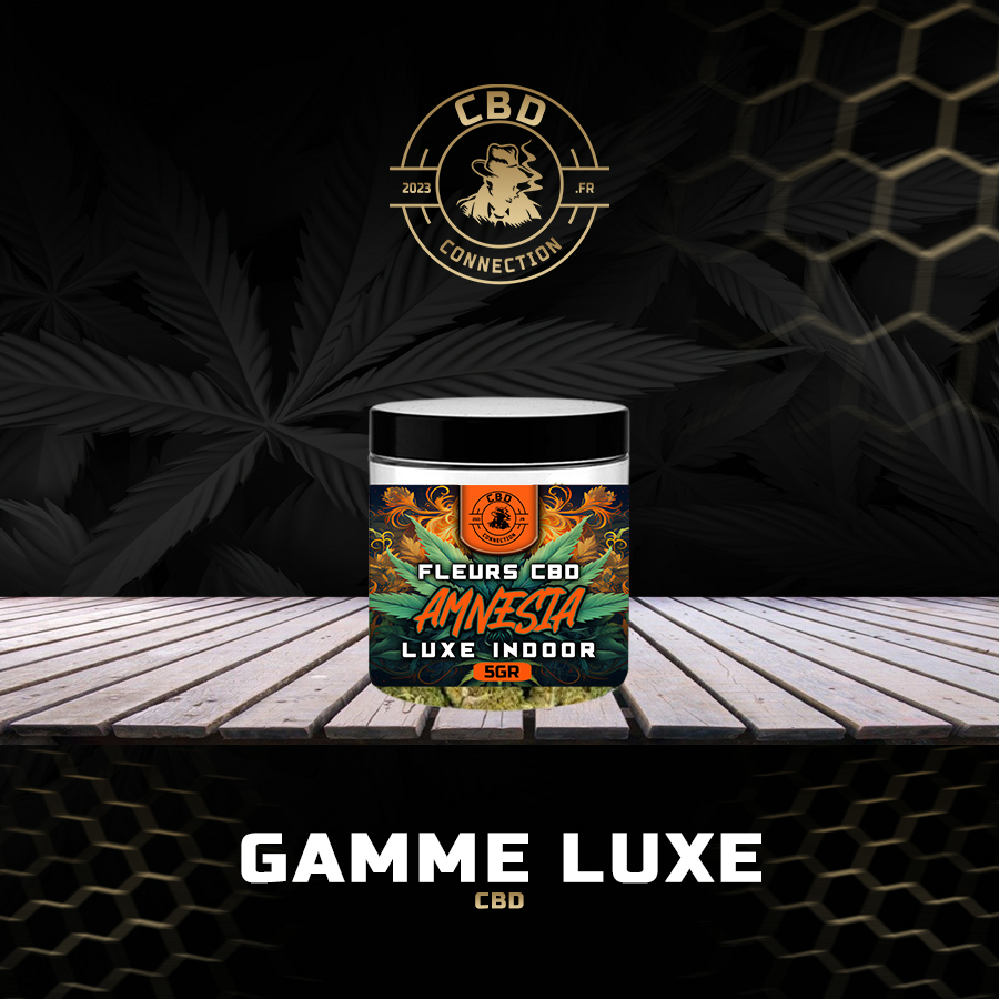 Gamme Luxe Pot CBD Amnésia Bud Indoor
