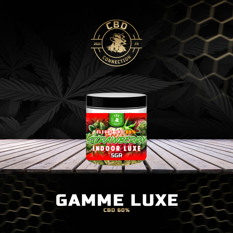 Gamme Luxe Pot CBD 60% STRAWBERRY BUD