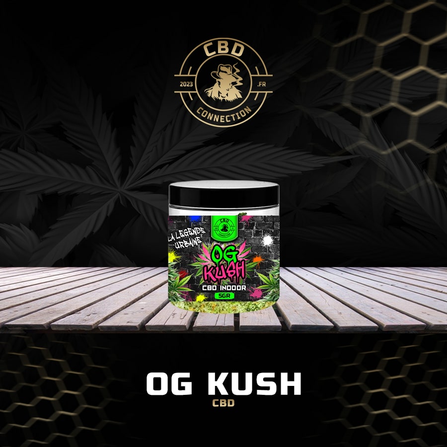 Pot CBD Fleurs Og Kush Bud Indoor